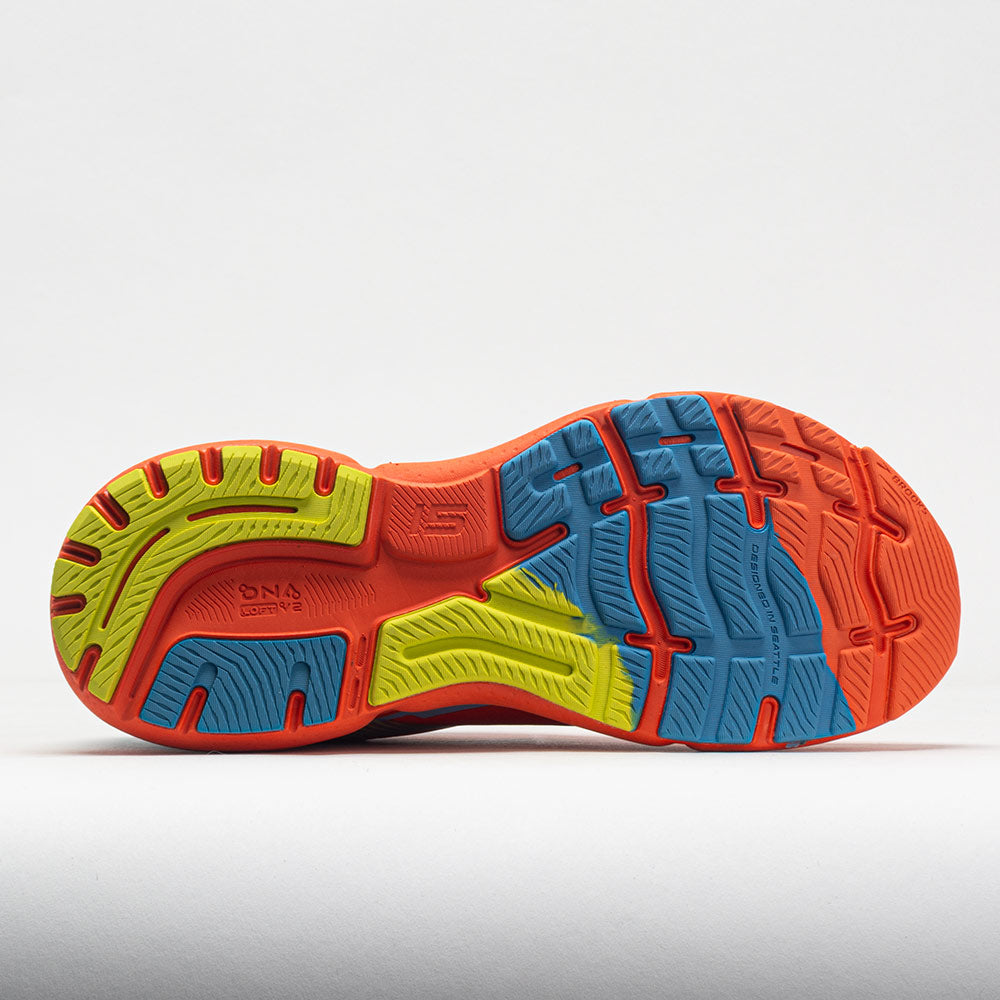Brooks Ghost 15 Men's Orange/Blue/Yellow