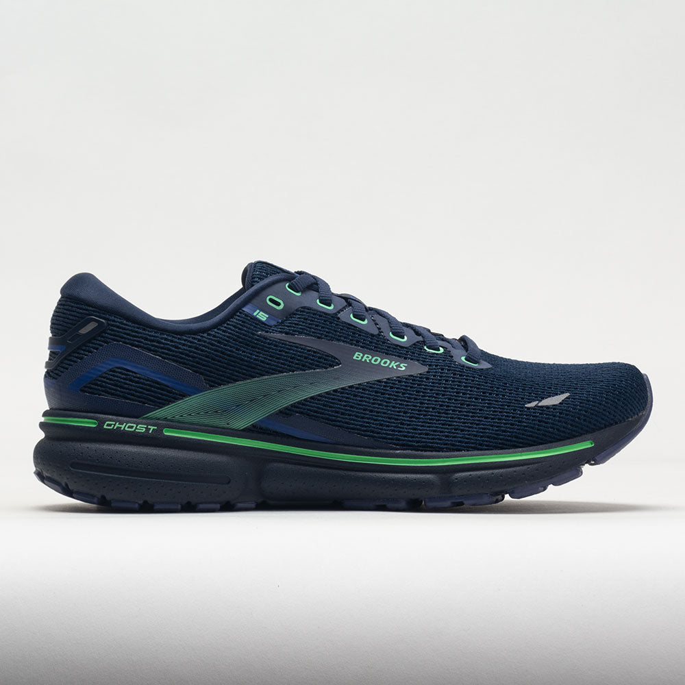 Brooks Ghost 15 Men's Crown Blue/Black/Green