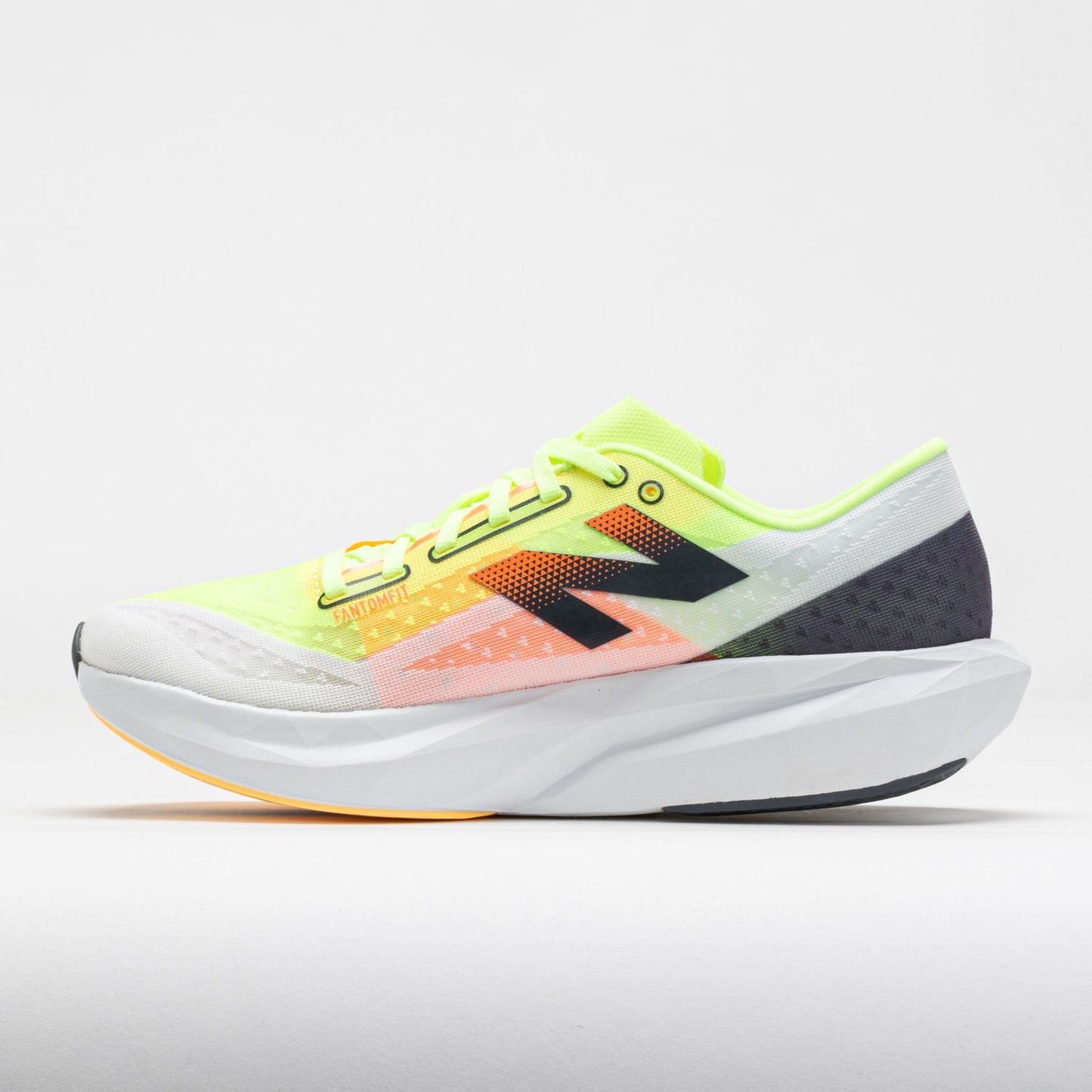 New Balance FuelCell Rebel v4 Men's White/Lime Glo/Hot Mango