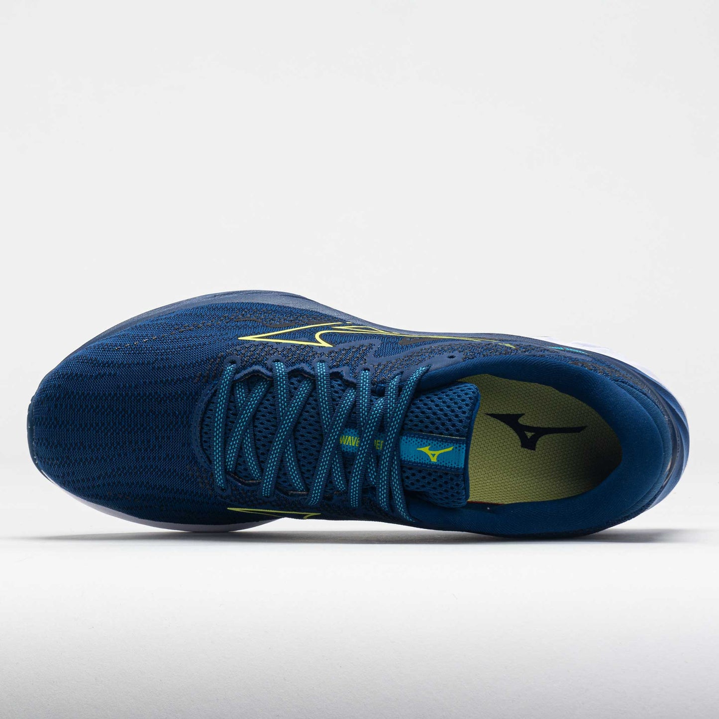 Mizuno Wave Rider 27 Men's Navy Peony/Sharp Green
