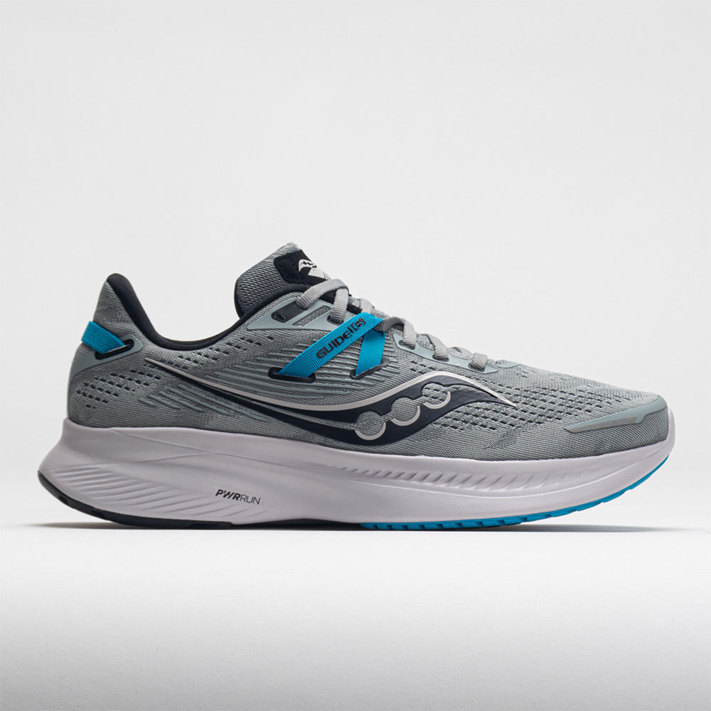 Saucony Guide 16 Men's Concrete/ViZiBlue