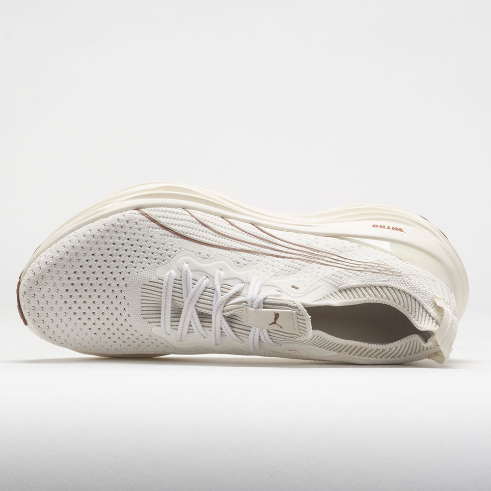 Puma ForeverRun Nitro Knit Women's Warm White/Teak