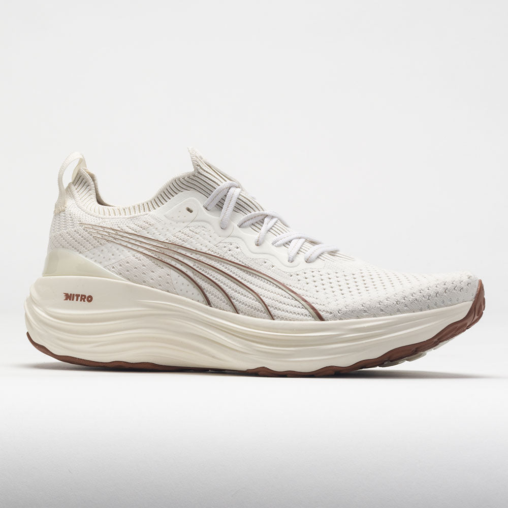 Puma ForeverRun Nitro Knit Women's Warm White/Teak