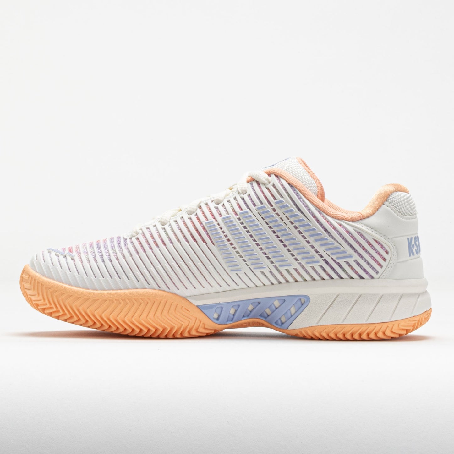 K-Swiss Hypercourt Express 2 Clay Women's White/Peach Fuzz/Heather