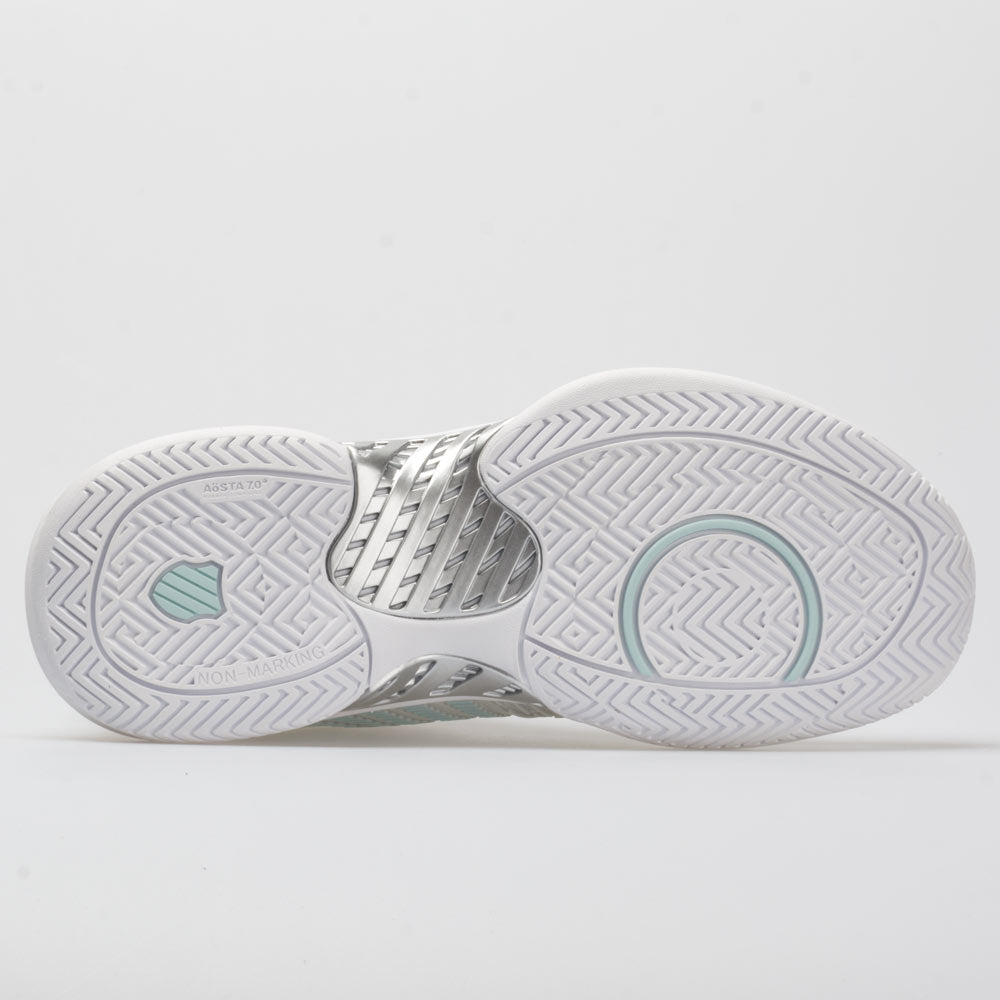 K-Swiss Hypercourt Supreme Women's Barely Blue/White/Blue Glow