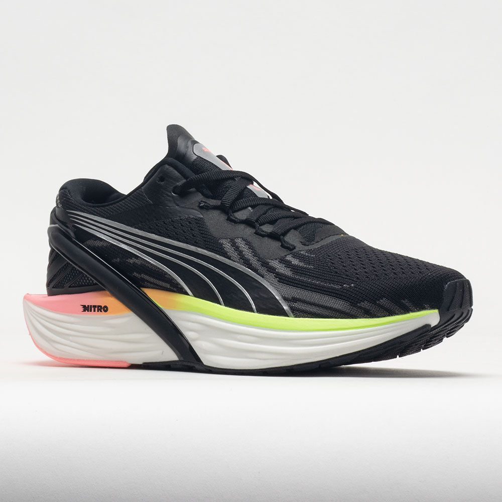 Puma Run XX Nitro Women's Puma Black/Koral Ice/Speed Green