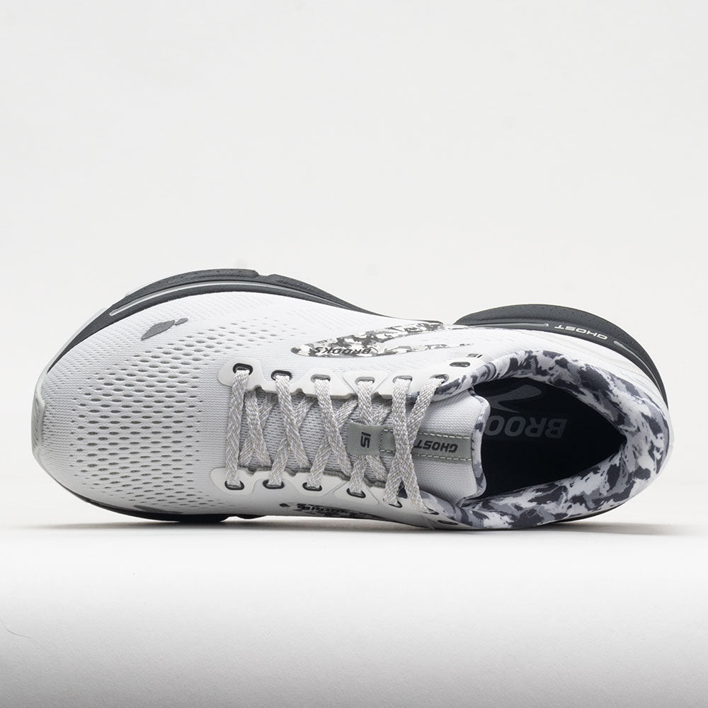 Brooks Ghost 15 Men's White/Ebony/Oyster