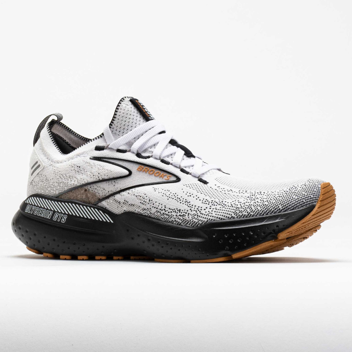 Brooks Glycerin StealthFit GTS 21 Men's  White/Grey/Black